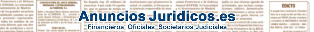 Cabecera de anuncios juridicos
